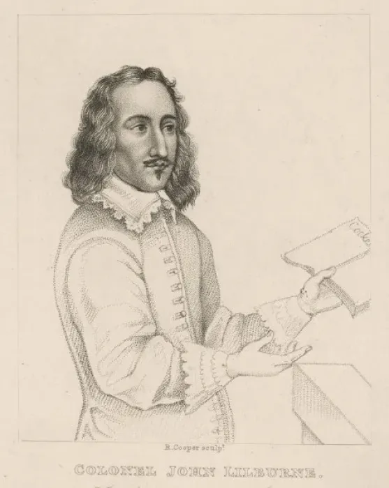 Gerahmter Druck : Johann Lilburne Gerahmter Druck : Johann Lilburne