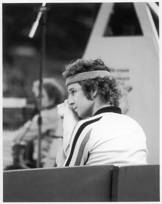 Gerahmter Druck : John McEnroe / Wimbledon Gerahmter Druck : John McEnroe / Wimbledon