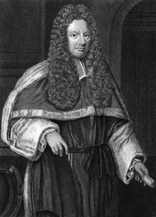 Gerahmter Druck : Herr John Smith, Richter Gerahmter Druck : Herr John Smith, Richter