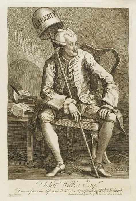 Gerahmter Druck : Wilkes John Gerahmter Druck : Wilkes John