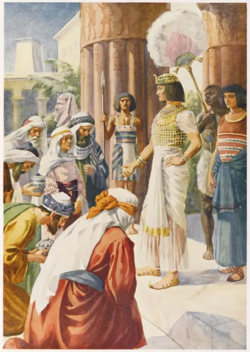 Gerahmter Druck : Die Brüder von Joseph Gerahmter Druck : Die Brüder von Joseph