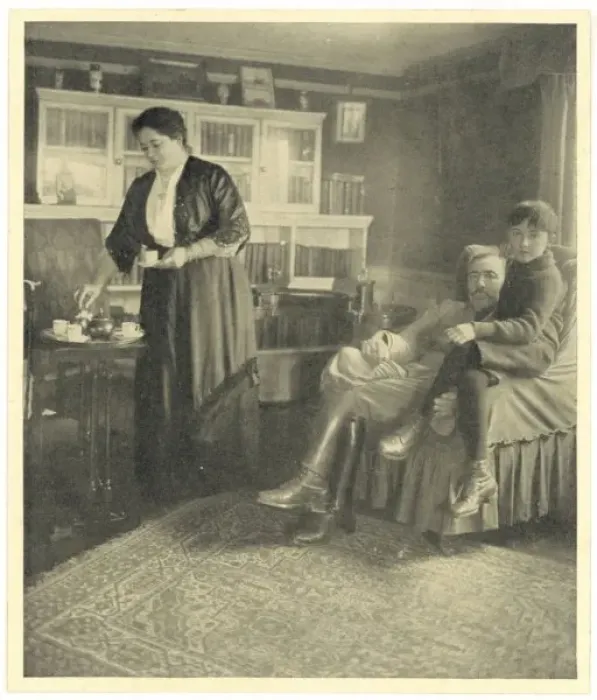 Gerahmter Druck : Josef Conrad Gerahmter Druck : Josef Conrad