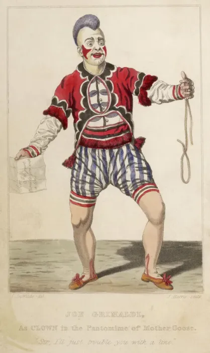 Gerahmter Druck : Joseph Grimaldi Clown Gerahmter Druck : Joseph Grimaldi Clown