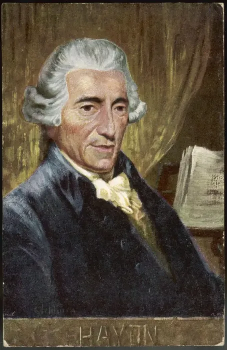 Gerahmter Druck : Josef Haydn, Eichhorn Gerahmter Druck : Josef Haydn, Eichhorn
