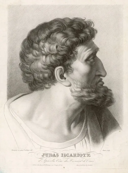 Gerahmter Druck : Iscariotes Judas Gerahmter Druck : Iscariotes Judas