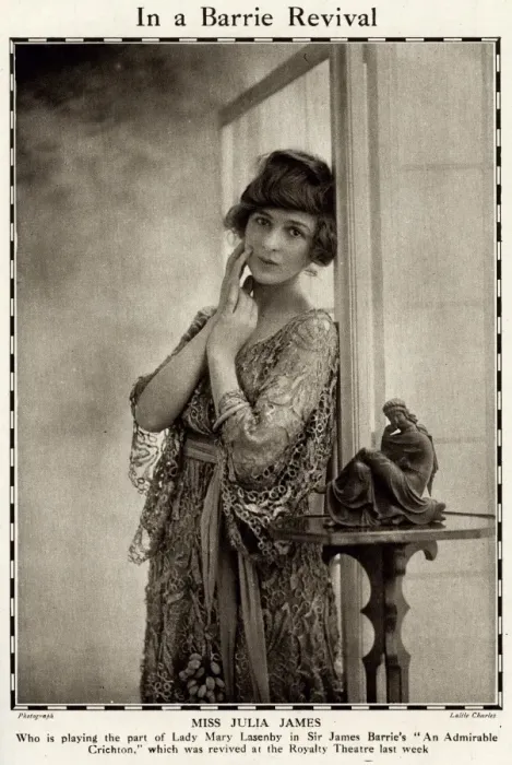 Gerahmter Druck : Julia James 1920 Gerahmter Druck : Julia James 1920