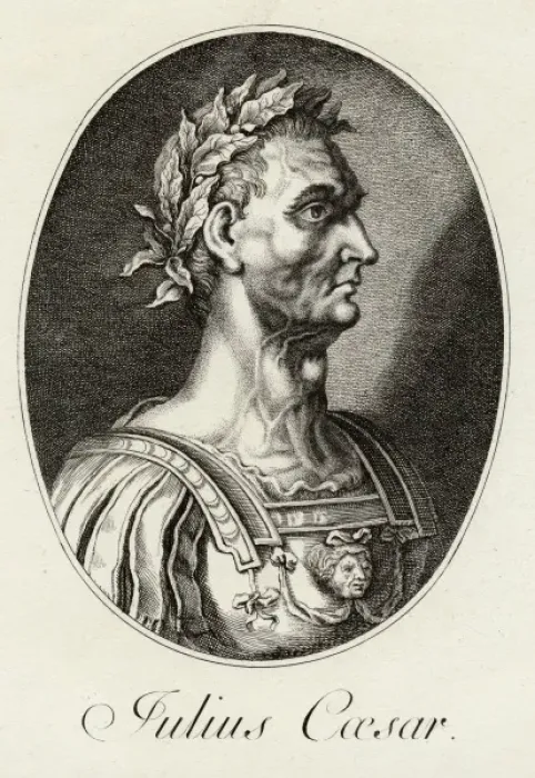 Gerahmter Druck : Juliust Caeser (Unbekannt) Gerahmter Druck : Juliust Caeser (Unbekannt)