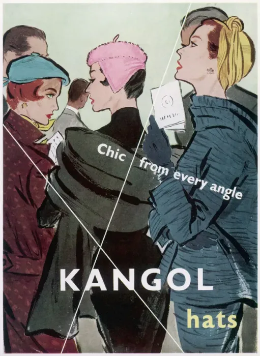 Gerahmter Druck : Kapokwerbung 1956 Gerahmter Druck : Kapokwerbung 1956