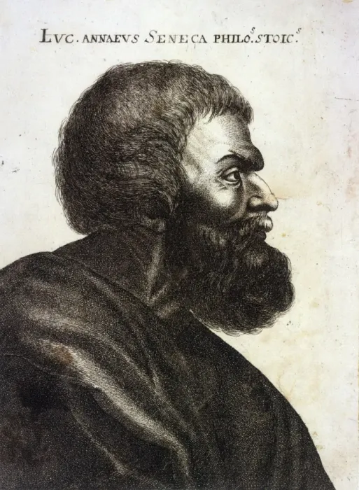 Gerahmter Druck : Seneca der Jüngere Gerahmter Druck : Seneca der Jüngere