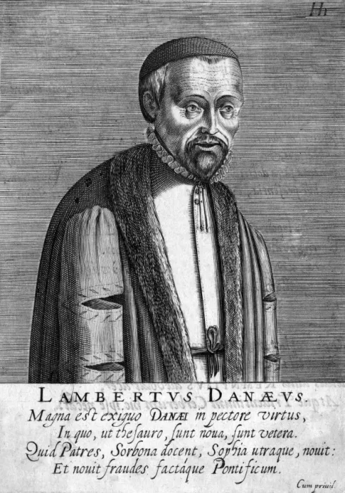 Gerahmter Druck : Lambert Danaeus II Gerahmter Druck : Lambert Danaeus II