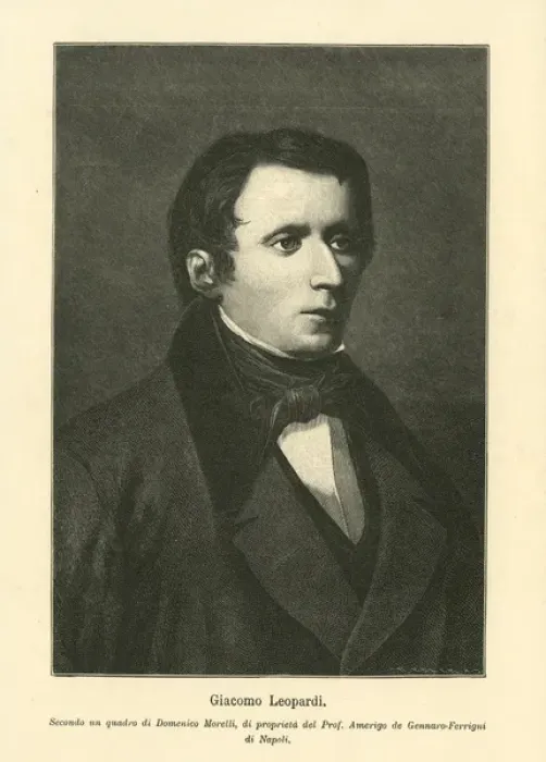 Gerahmter Druck : Giacomo Leopardi Gerahmter Druck : Giacomo Leopardi