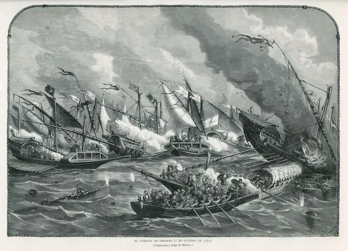 Gerahmter Druck : Lepanto (Milon) Gerahmter Druck : Lepanto (Milon)