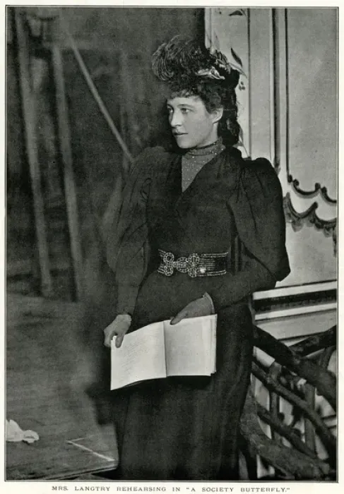 Gerahmter Druck : Lily Langtry Gerahmter Druck : Lily Langtry