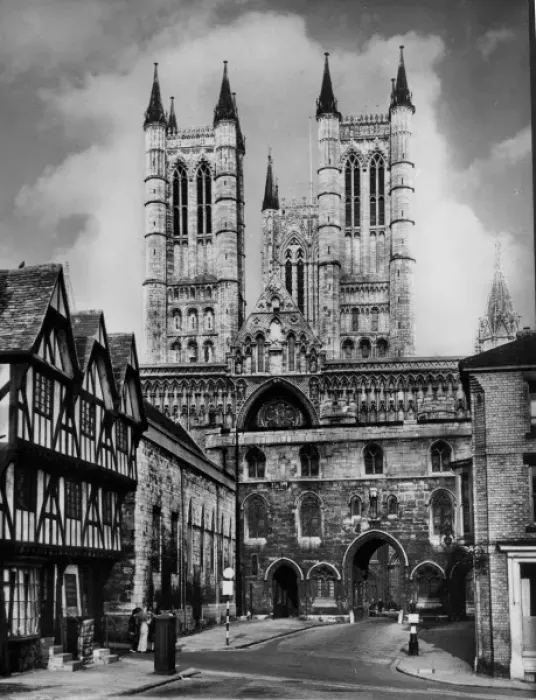 Gerahmter Druck : Lincolncathedral Gerahmter Druck : Lincolncathedral