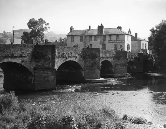 Gerahmter Druck : Brücke von Llanfaes Gerahmter Druck : Brücke von Llanfaes