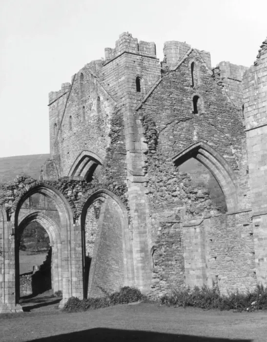 Gerahmter Druck : Llanthony-Stift Gerahmter Druck : Llanthony-Stift