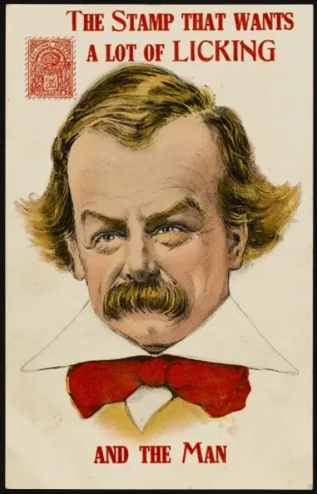 Gerahmter Druck : Lloyd George Kardinal Gerahmter Druck : Lloyd George Kardinal