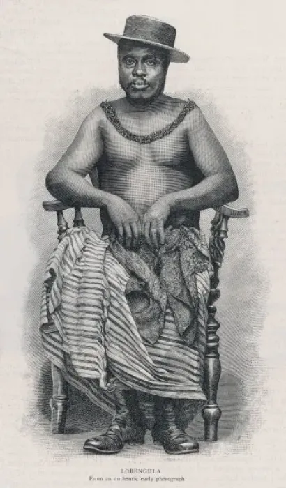 Gerahmter Druck : LöbenGula, Matabel Gerahmter Druck : LöbenGula, Matabel