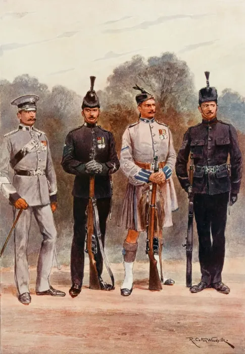 Gerahmter Druck : Regiment London Nr. 1 Gerahmter Druck : Regiment London Nr. 1