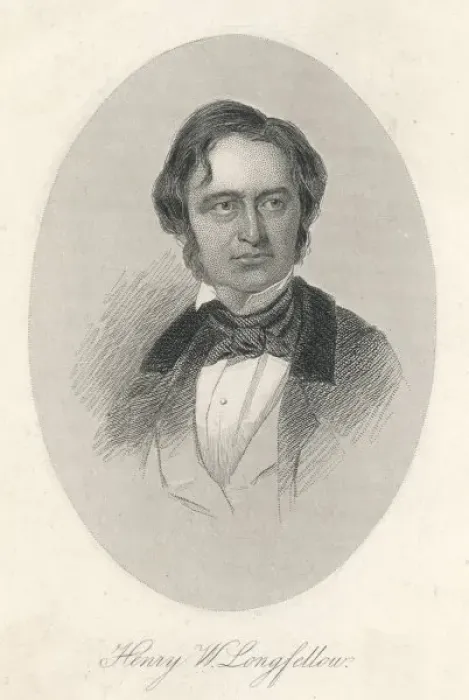 Gerahmter Druck : Jung-Longfellow