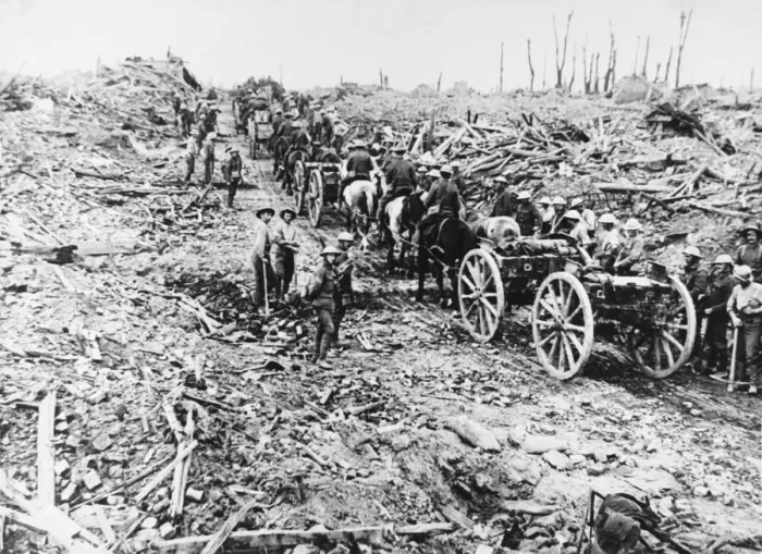 Gerahmter Druck : Langues Vallée 1916 Gerahmter Druck : Langues Vallée 1916