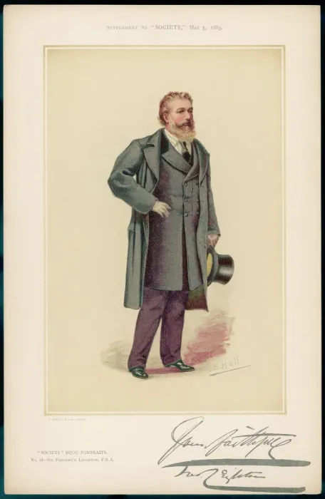 Gerahmter Druck : Herr Leighton Gerahmter Druck : Herr Leighton