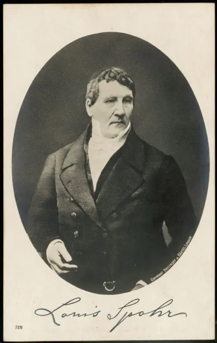 Gerahmter Druck : Ludwig Spohr Gerahmter Druck : Ludwig Spohr