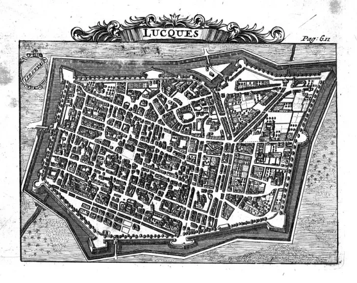 Gerahmter Druck : Lucca, Italien Gerahmter Druck : Lucca, Italien