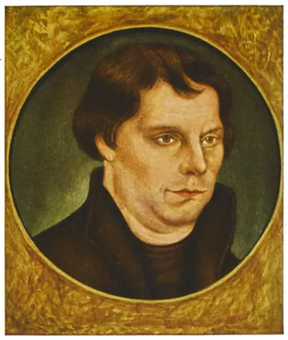 Gerahmter Druck : Luthers Minutenausgabe Gerahmter Druck : Luthers Minutenausgabe