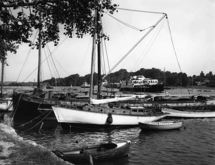 Gerahmter Druck : Lymington Hafen Gerahmter Druck : Lymington Hafen