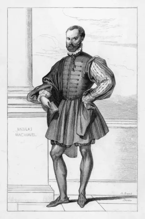 Gerahmter Druck : Machiavelli / Mallard Gerahmter Druck : Machiavelli / Mallard