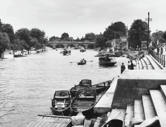 Gerahmter Druck : Maidenhed 1950er Gerahmter Druck : Maidenhed 1950er