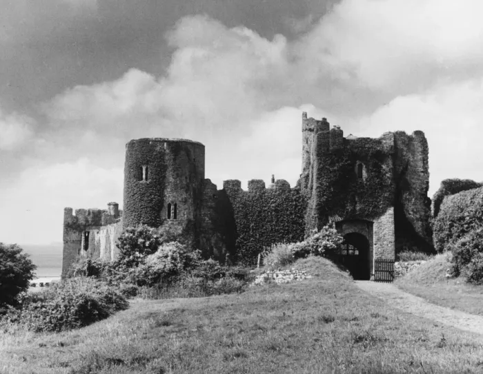 Gerahmter Druck : Schloss Manorbier Gerahmter Druck : Schloss Manorbier