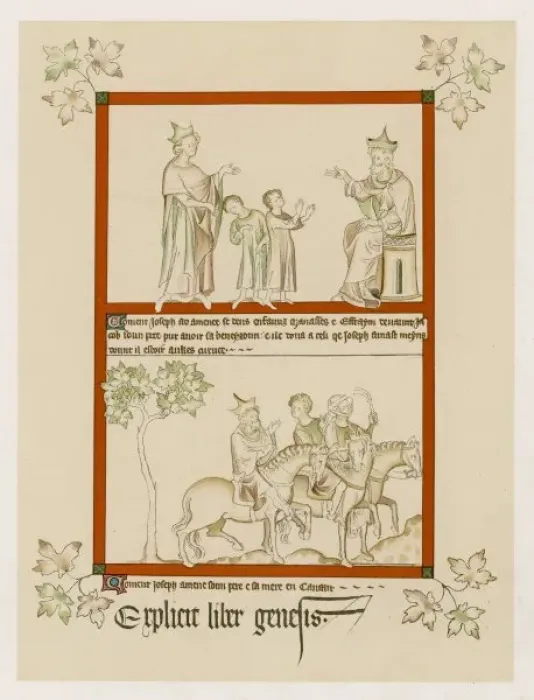 Gerahmter Druck : Manuskript / Josef Gerahmter Druck : Manuskript / Josef