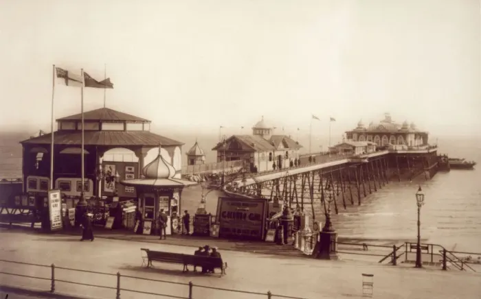 Gerahmter Druck : Das Margater Pier 1912