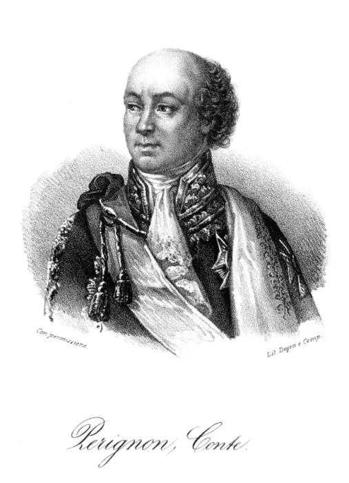 Gerahmter Druck : Markgraf von Perignon II Gerahmter Druck : Markgraf von Perignon II