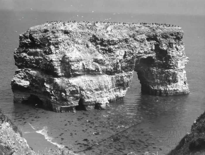 Gerahmter Druck : Marsden-Rock