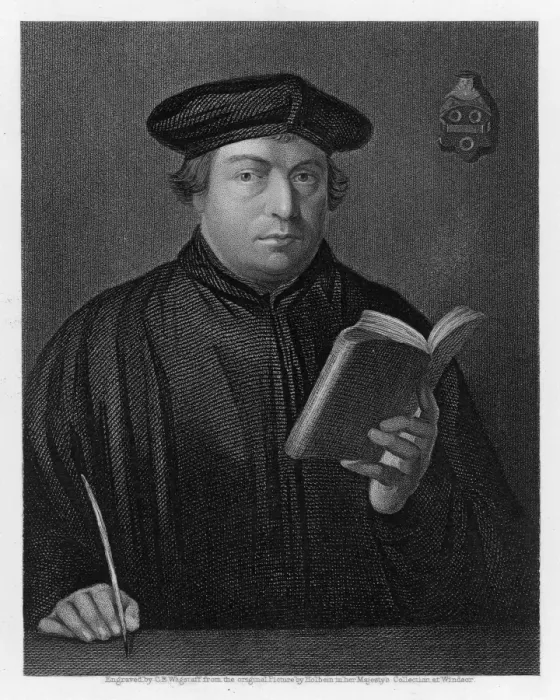 Gerahmter Druck : Martin Luther Gerahmter Druck : Martin Luther