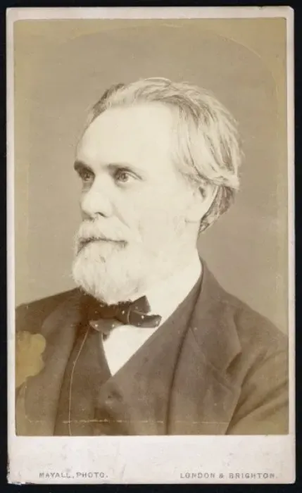 Gerahmter Druck : Theodore Martin CDV