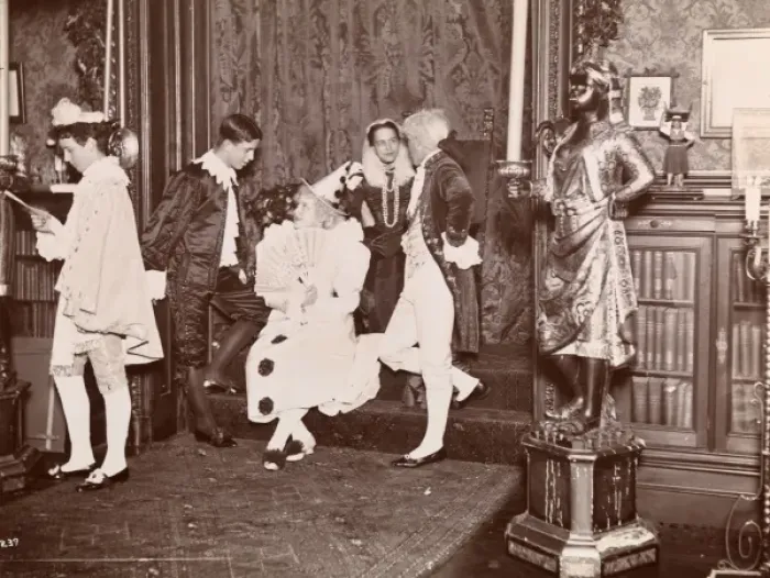 Gerahmter Druck : Mummersball