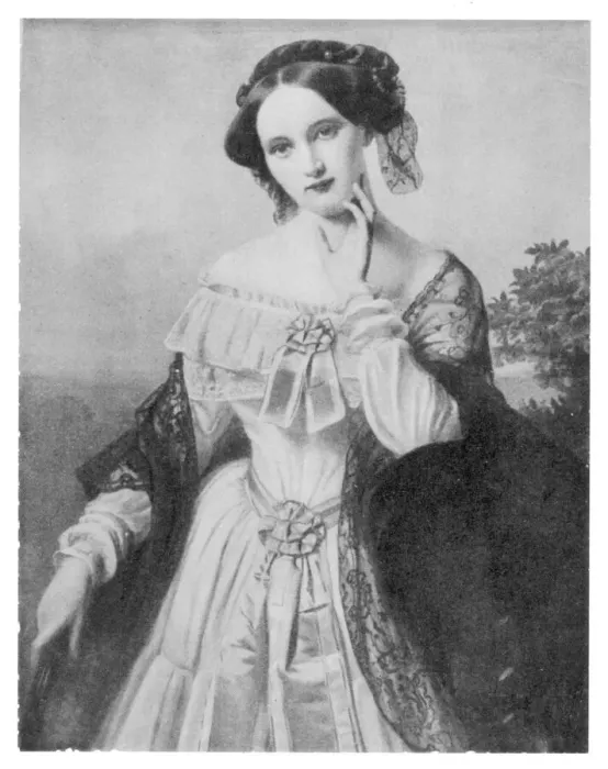 Gerahmter Druck : Mathilde von Wesendonck Gerahmter Druck : Mathilde von Wesendonck