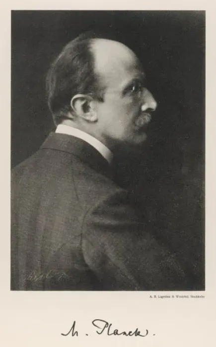 Gerahmter Druck : Max Planck / Nobelpreis 1918 Gerahmter Druck : Max Planck / Nobelpreis 1918