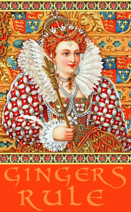 Gerahmter Druck : Königin Elisabeth I - Ginger Regeln Gerahmter Druck : Königin Elisabeth I - Ginger Regeln