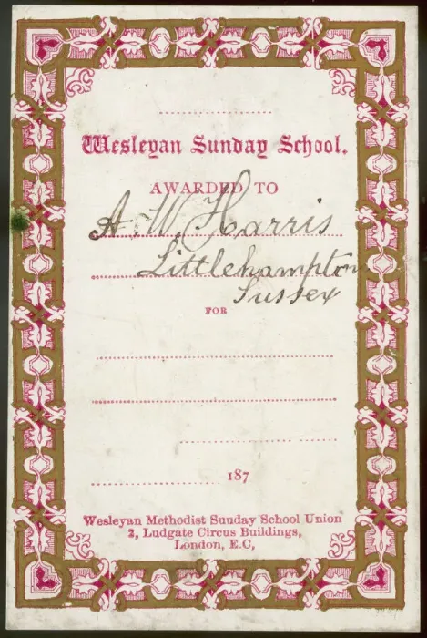 Gerahmter Druck : Metodisten Buchplatten Gerahmter Druck : Metodisten Buchplatten