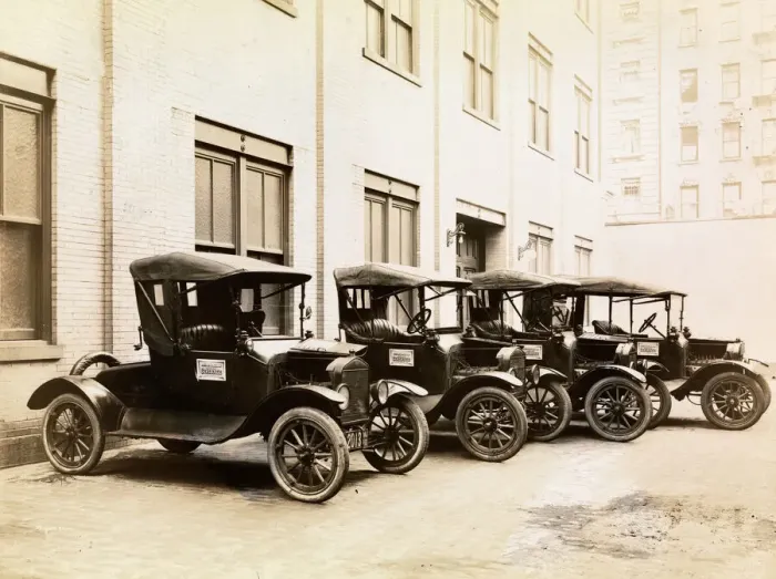Gerahmter Druck : Modell-T-Ford Gerahmter Druck : Modell-T-Ford