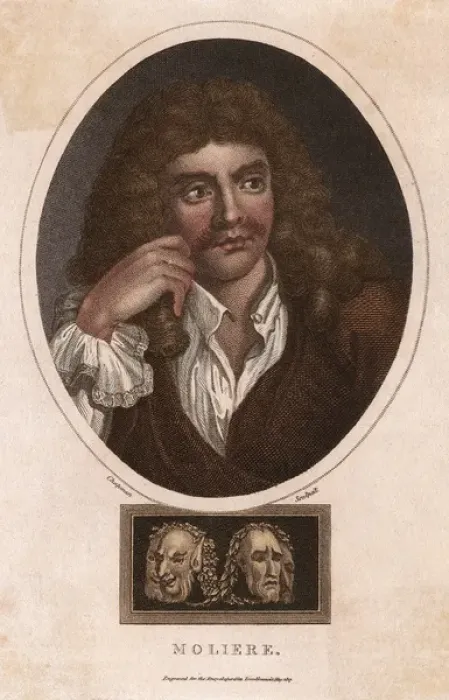 Gerahmter Druck : Molière (Shakespeare) Gerahmter Druck : Molière (Shakespeare)