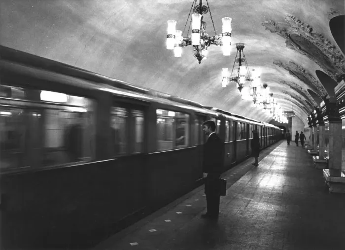 Gerahmter Druck : Moscows U-Bahn Gerahmter Druck : Moscows U-Bahn