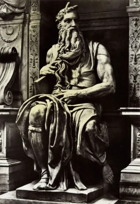 Gerahmter Druck : Mose von Michelangelo Gerahmter Druck : Mose von Michelangelo