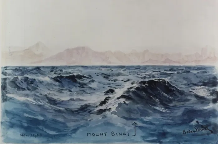 Gerahmter Druck : Berge Sinai Gerahmter Druck : Berge Sinai