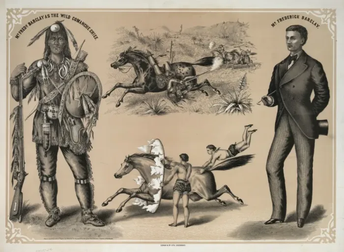 Gerahmter Druck : Herr Friedrich Barclay Gerahmter Druck : Herr Friedrich Barclay